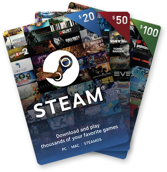 Steam Gift Card – 100 USD