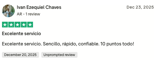 Opinión de cliente 6