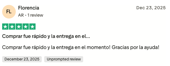 Opinión de cliente 7