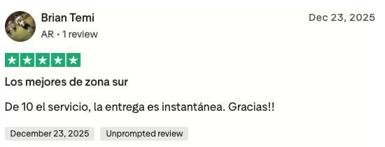 Opinión de cliente 8