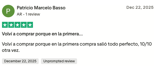 Opinión de cliente 10