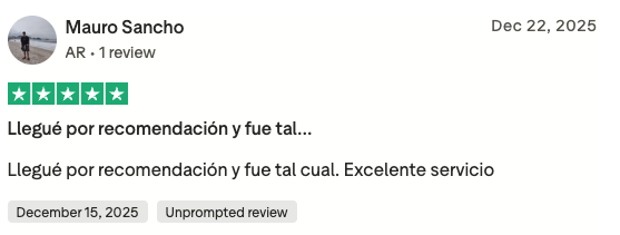 Opinión de cliente 11